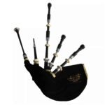 Scottish Highland Bagpipes Engraved Slides and Ferrules