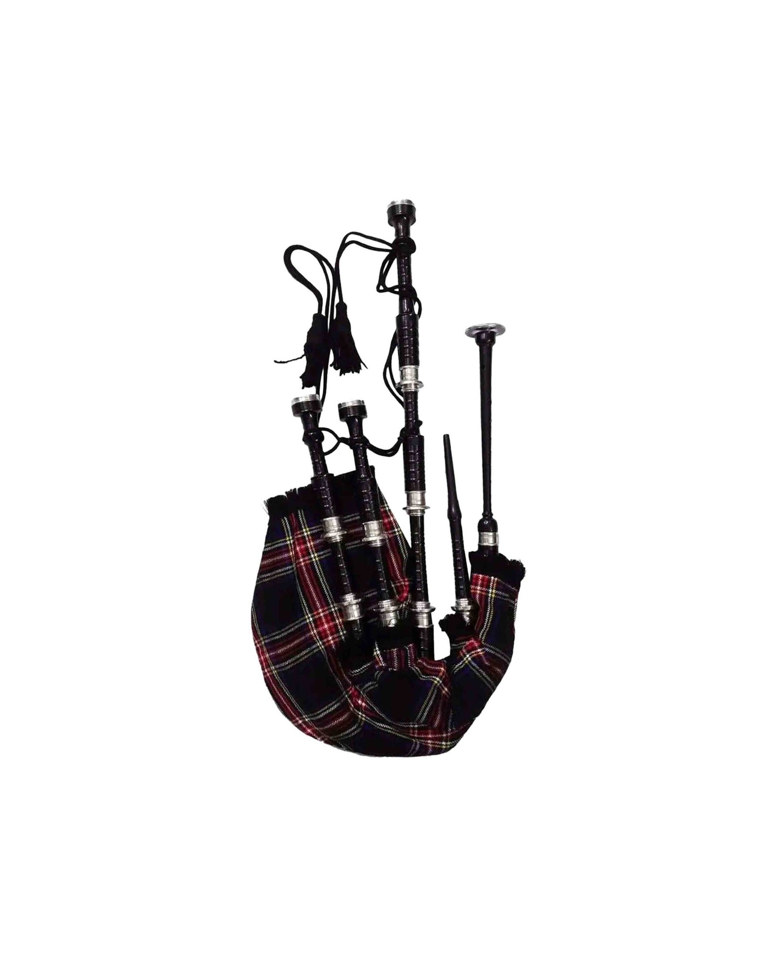 Highland Great Bagpipes Rosewood Silver Scottish Highland Great Bagpipes Rosewood Silver Scottish
