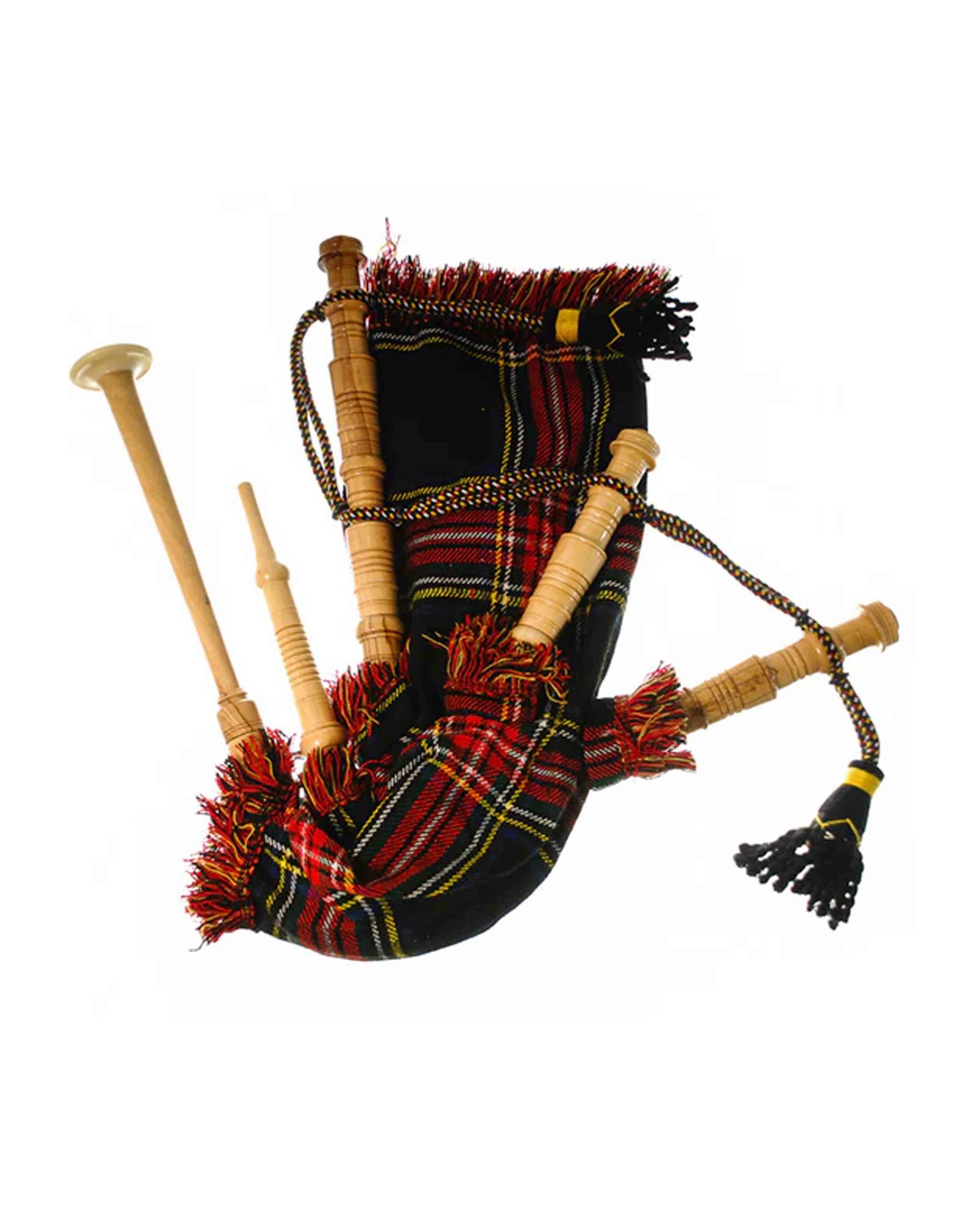 Scottish Playable Bagpipes Stewart Black Scottish Playable Bagpipes Stewart Black