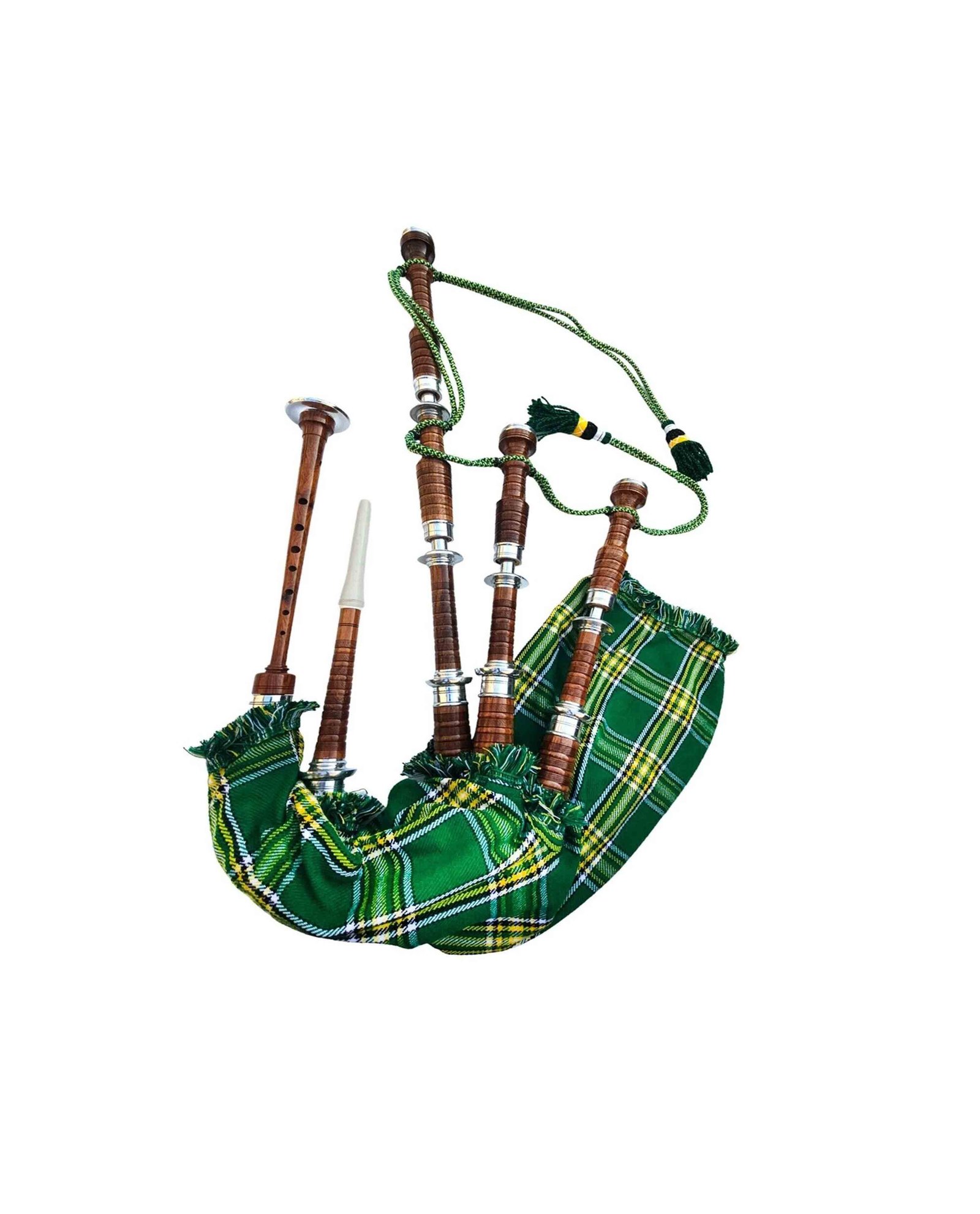 Great Highland Scottish Bagpipes Silver Mounts Great Highland Scottish Bagpipes Silver Mounts