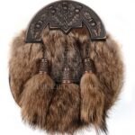 Bronze Thistle Coyote Fur Full Dress Sporran