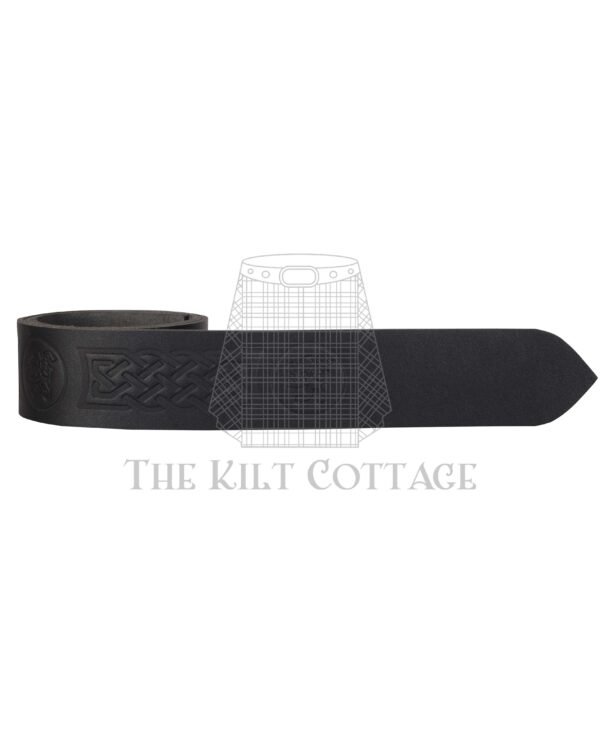 Rampant Lion Embossed Kilt Belt