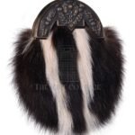Brass Thistle Skunk Fur Full Dress Sporran