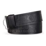 Celtic Knots Diamond Shape Embossed Kilt Belt