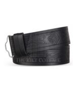 Celtic Knots Diamond Shape Embossed Kilt Belt