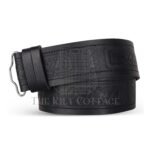 Celtic Knots Vertical Embossed Kilt Belt