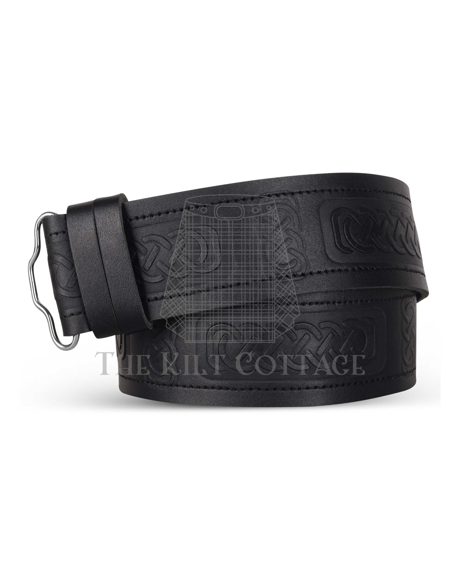 Celtic Knots Vertical Embossed Kilt Belt Celtic Knots Vertical Embossed Kilt Belt