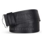Trinity Knots Embossed Kilt Belt