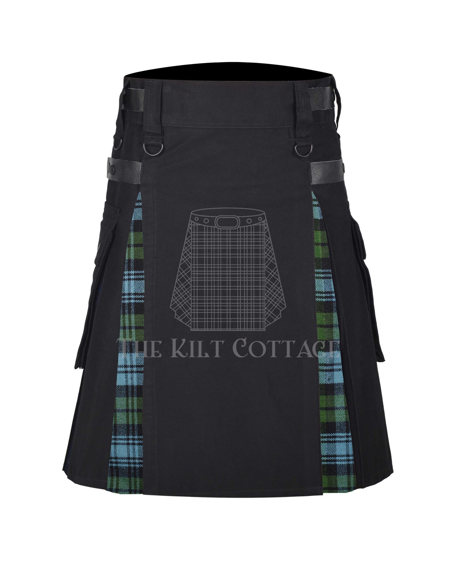 Campbell Ancient Tartan Hybrid kilt