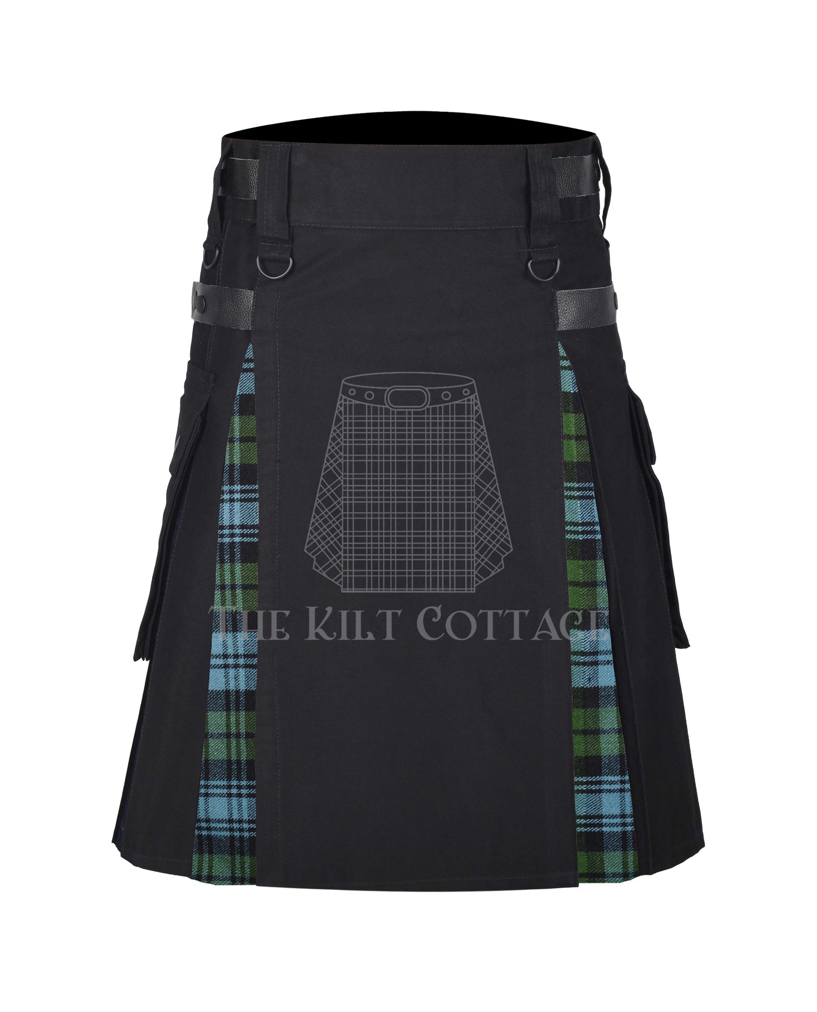 Campbell Ancient Tartan Hybrid kilt