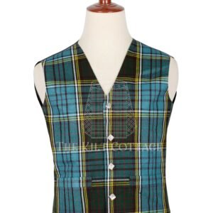 Anderson Tartan 5 Button Waistcoat
