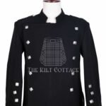 Black Wool Montrose Doublet Jacket