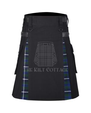 Blue Douglas Tartan Hybrid kilt