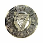 Irish Harp Scottish Brooch