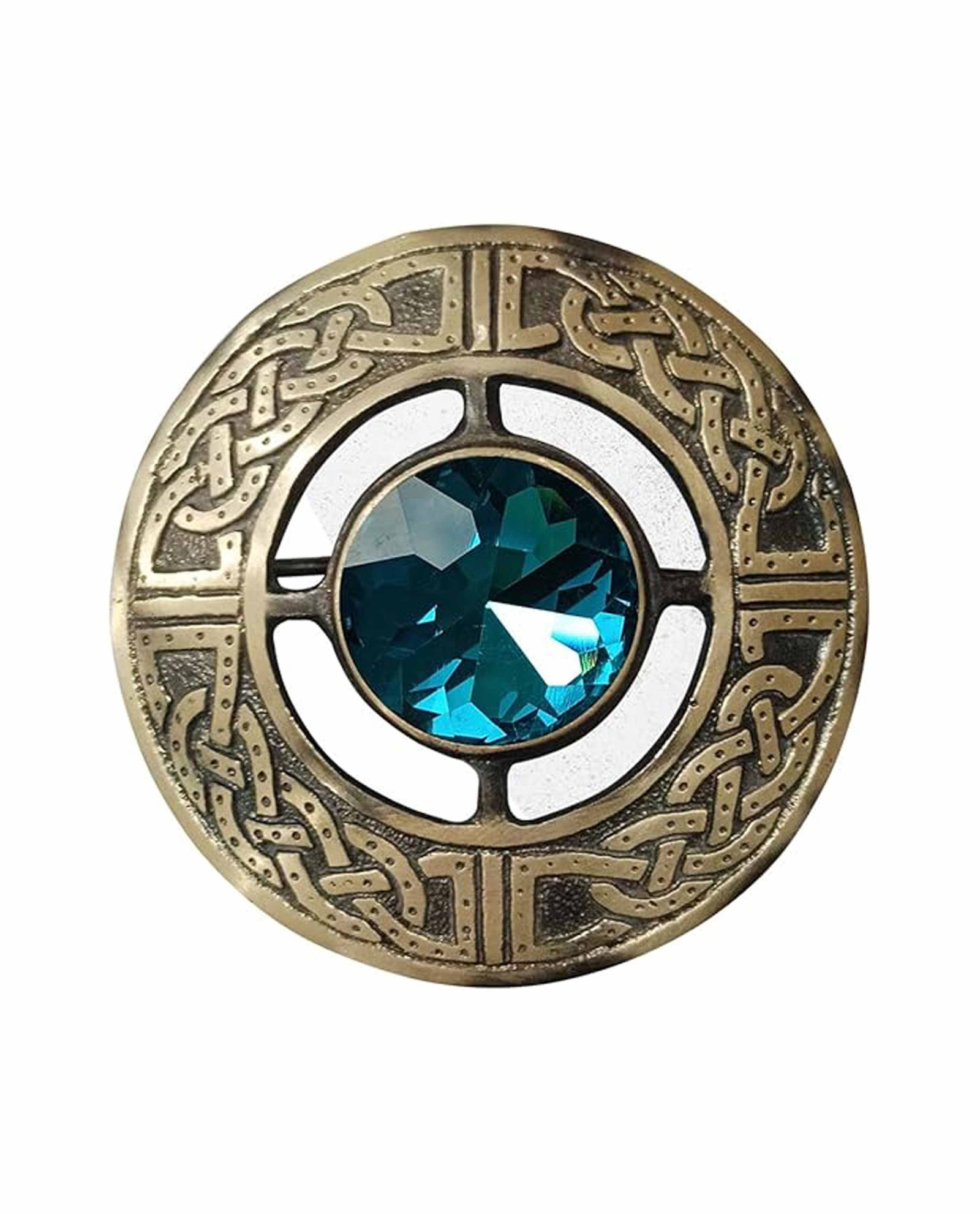 Sky Blue Scottish Brooch Sky Blue Scottish Brooch
