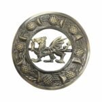 Welsh Dragon Scottish Brooch