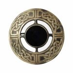 Black Scottish Brooch