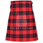 Cameron Black Tartan 8 Yard Kilt