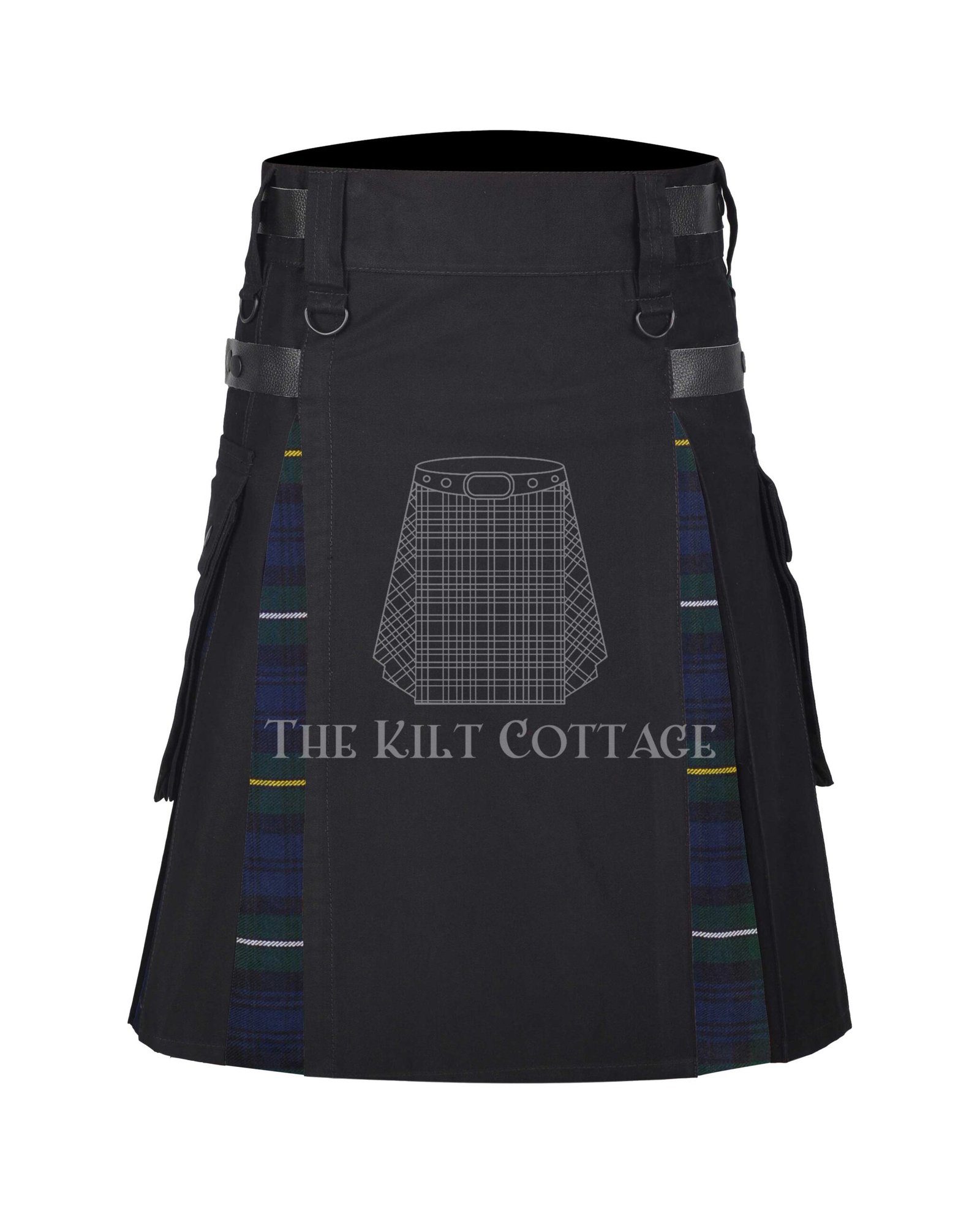 Campbell of Argyll Tartan Hybrid Kilt