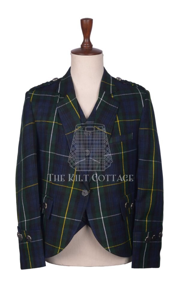 Campbell of Argyll Tartan Jacket and Waistcoat