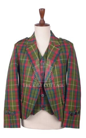 County Mayo Tartan Argyll Jacket and Waistcoat