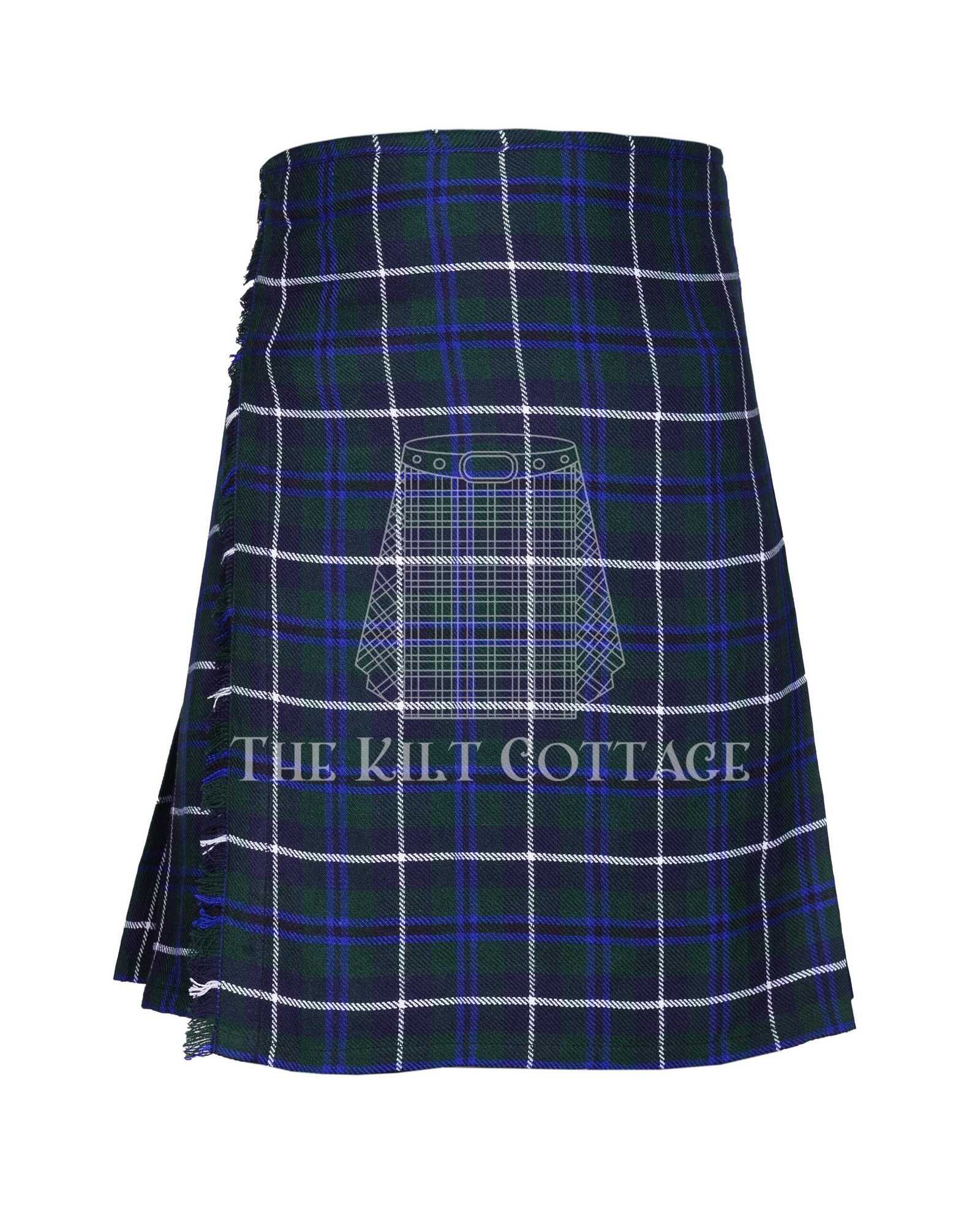 Douglas Blue Tartan 8 Yard Kilt
