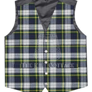 Dress Gordon Tartan 5 Buttons Argyll Waistcoat