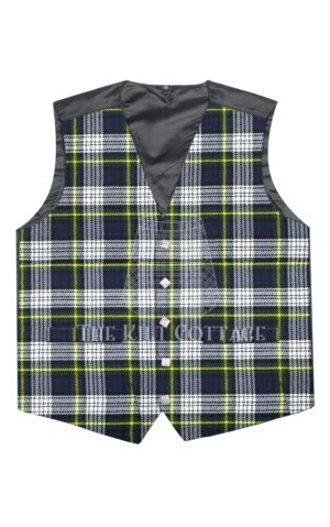Dress Gordon Tartan 5 Buttons Argyll Waistcoat