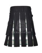 Drummond of perth Dress Green Tartan Hybrid Kilt