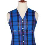 Elliot Modern Tartan 5 Buttons Argyll Waistcoat