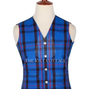 Elliot Modern Tartan 5 Buttons Argyll Waistcoat