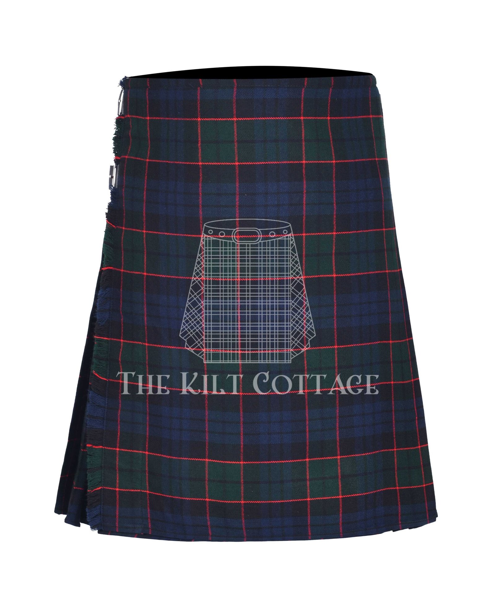 Fletcher Modern Tartan 8 Yard Kilt