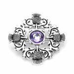 Fraser Lovat Clan Badge Scottish Plaid Scottish Brooch