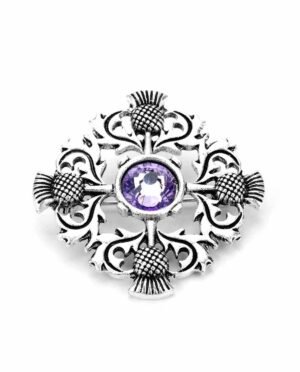 Fraser Lovat Clan Badge Scottish Plaid Scottish Brooch