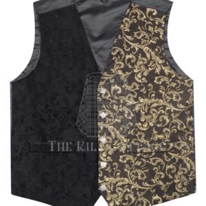Gold Barcode 5 Buttons Argyll Waistcoat