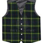 Gordon Tartan 5 Buttons Argyll Waistcoat