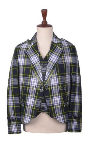 Gordon Dress Tartan Argyll Jacket and Waistcoat