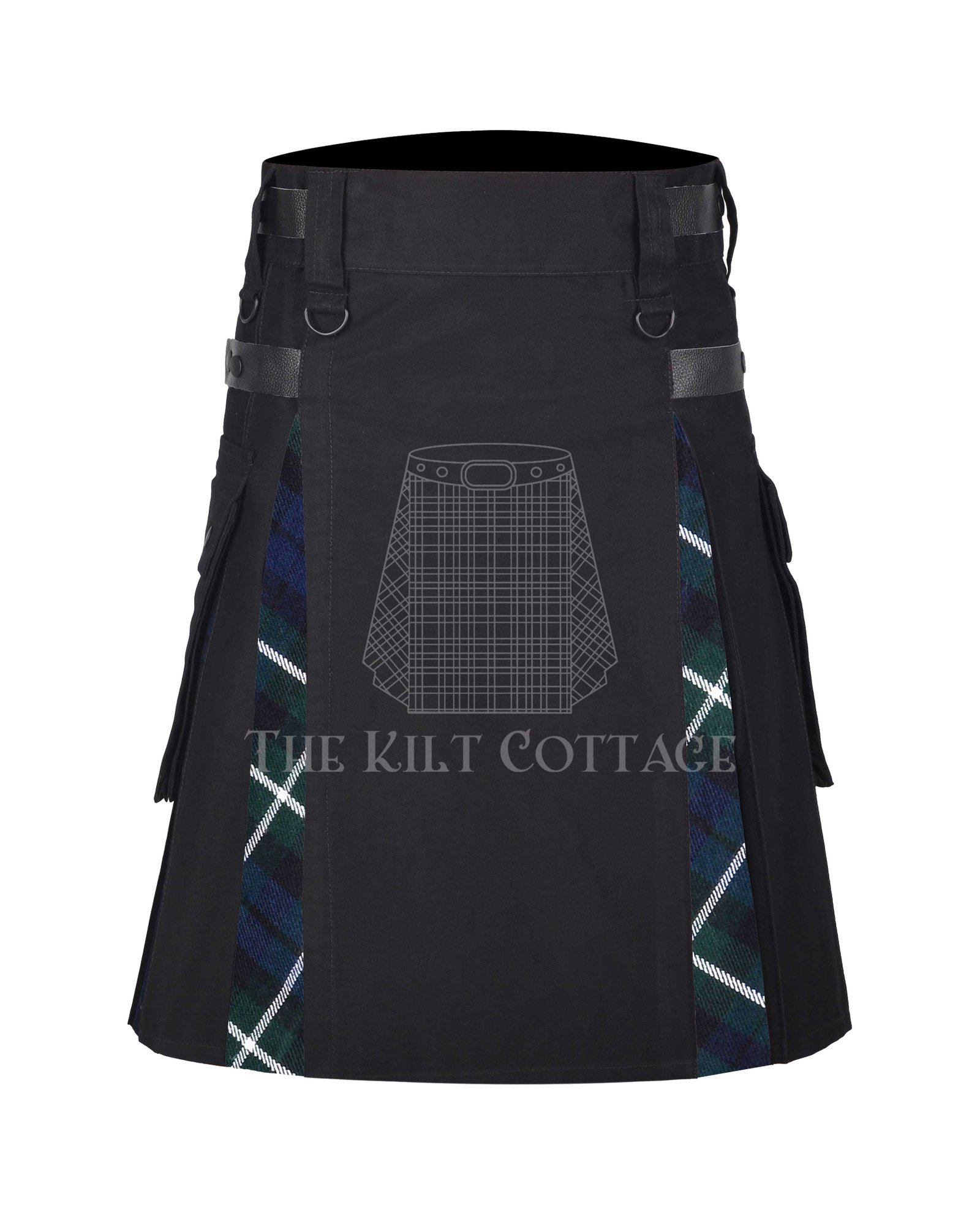 Graham-Tartan-Utility-Hybrid-Kilt-1 (2) Graham Tartan Hybrid Kilt