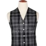 Granite Tartan 5 Buttons Argyll Waistcoat