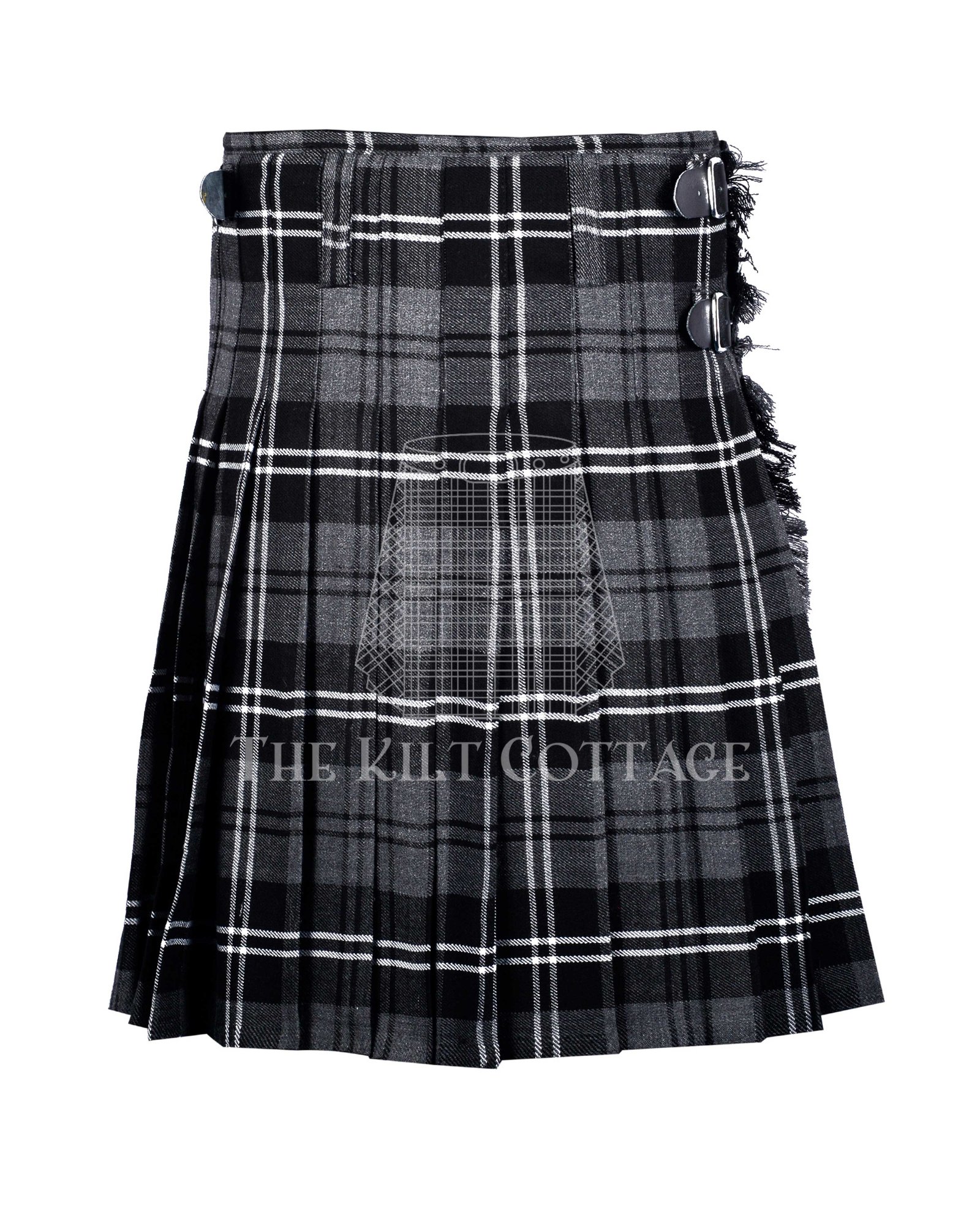 Granite Tartan 8 Yard Kilt Granite Tartan 8 Yard Kilt