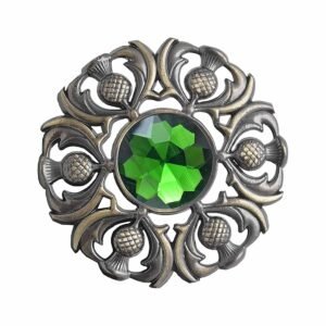 Scott Clan Badge Plaid Scottish Brooch