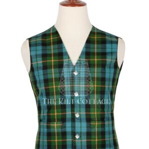 Gunn Ancient Tartan 5 Buttons Argyll Waistcoat