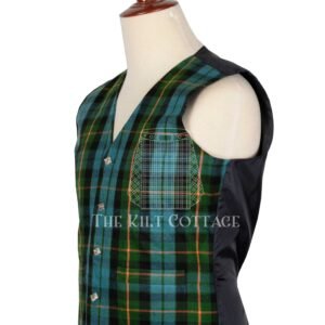 Gunn Ancient Tartan 5 Buttons Argyll Waistcoat