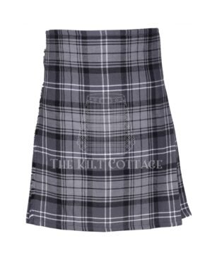 Hamilton Gray Tartan 8 Yard Kilt