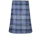 Hamilton Grey Tartan 8 Yard Kilt
