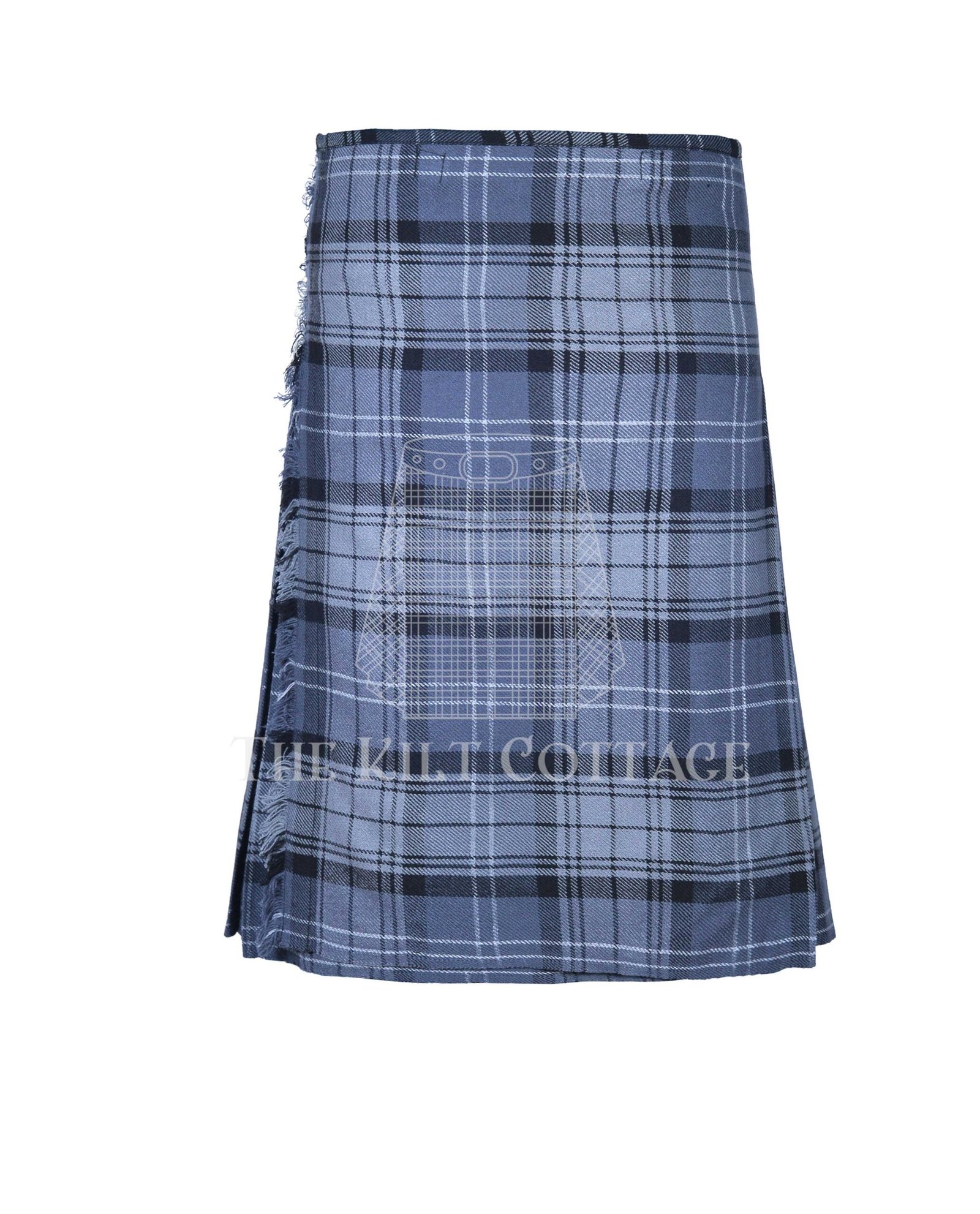 Hamilton Grey Tartan 8 Yard Kilt