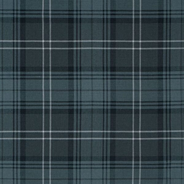 Highland Granite Modern Tartan Fabric