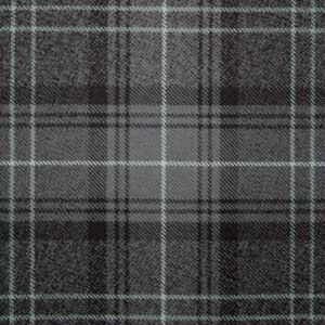 Highland Granite Sage Tartan Fabric
