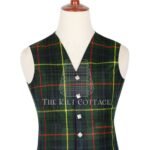 Hunting Stewart Tartan 5 Buttons Argyll Waistcoat