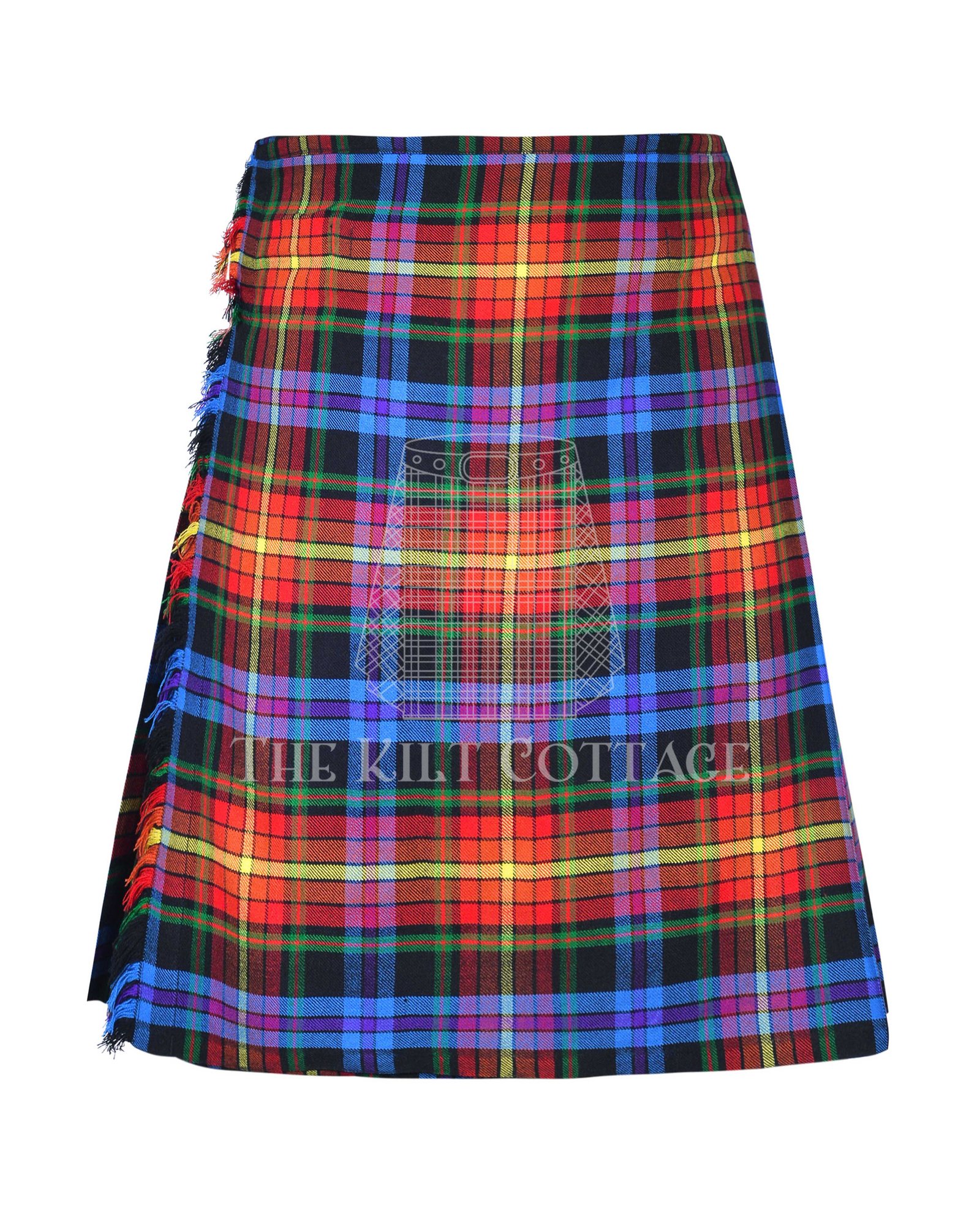 LGBT Pride Tartan 8 Yard Kilt LGBT Pride Tartan 8 Yard Kilt